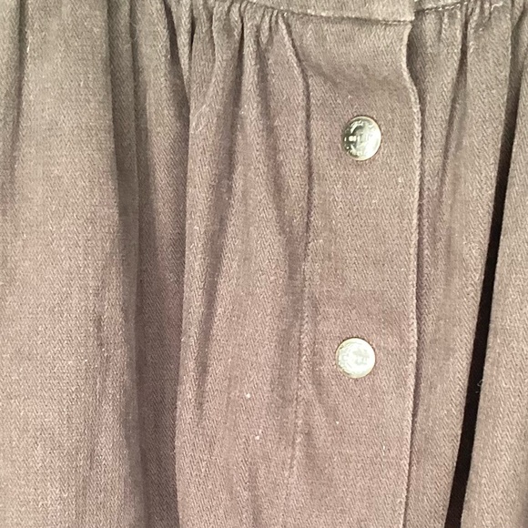 Body bag by Jude brown corduroy Snap Up Circle skirt. Lg - Picture 14 of 16